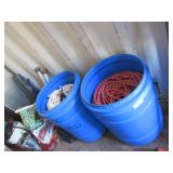 2 BARRELS OF CLIMBING ROPE