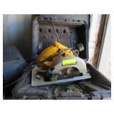 DEWALT SKILL SAW AND CASE