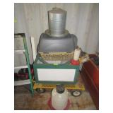 CART AND CHICKEN BOX AND FEEDERS