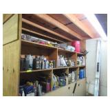 SHELF OF OIL AND ON FLOOR ONLY