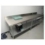 S.S. Table by Regency: 2 Shelf, Approx. 8