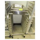 Small Aluminum Rack & Pans