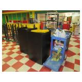 Cleaning Supplies, Trash Cans & Racks