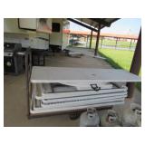 Approx. 8 Tables & Cart