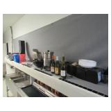 Misc. Lot on Top Shelf: Cups, Bowls