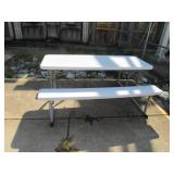 Approx. 3 Plastic Foldable Benches