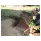 Geith Backhoe Bucket: Approx. 24"