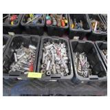 3 Bins of Sockets: 3/8 & 1/4