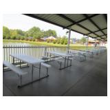 Approx. 10 Folding Picnic Tables