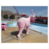 Pink Big Elephant with Water Sprayer