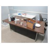 Contents of Room: Desk, Tables, Supplies