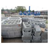 8 Pallets of 16" Cinder Blocks