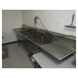 Four Compartment S.S. Sink