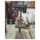 HEAVY DUTY DRILL PRESS BY TRI-STAR WITH VISE