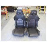 SEATS BY OTTO, LEATHER 2 PC