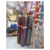 GAS BOTTLES OF ARGON
