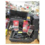 BELT SANDER 2 PC WITH CASE & NEW BELTS