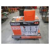NIB MIG WELDER, CART, & AUTOMATIC DARKENING HELMET
