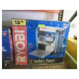 SURFACE PLANER 13" BY RYOBI - NEW