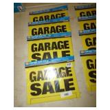 4 NEW GARAGE SALE SET 3 SIGNS & 120 PRICE TAGS EA