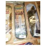 NEW METAL THERMOMETER