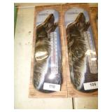 NEW METAL THERMOMETER