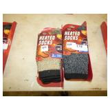 2 NEW MENS HEATED SOCKS SIZE 10-13