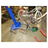 GAS WEED TRIMMER & DOLLY