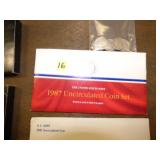 1987 MINT SET ALL P&D COINS