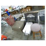 FOOT STOOL, BAR STOOL, CREAPER, SAW HORSE, SCOOTER