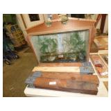 4 SAW HORSE LEGS & TAXIDERMY DISPLAY FROM ST LOUIS