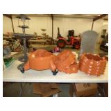 GARDEN TOWER OVER $300 ON AMAZON & BIRD BATH