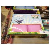 3 NEW PINK FITTED CRIB SHEET SETS