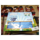 3 NEW BLUE FITTED CRIB SHEET SETS