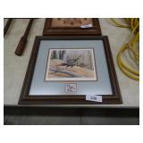 NWTF SIGNED PICTURE WITH STAMP