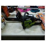 POULAN 16' GAS CHAINSAW RUNS GREAT