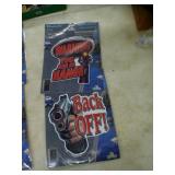 2 NEW MAGNETIC SIGNS