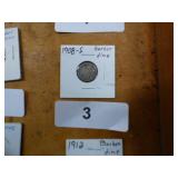 1908-S BARBER DIME