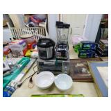 BLENDER, RICE COOKER, TOASTER OVEN, 2 BOWLS