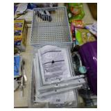 METAL RACK & WIRE BASKETS