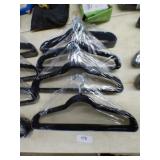 40 NEW FELT COVERED HANGERS