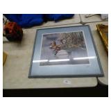 SIGNED DUCK PRINT
