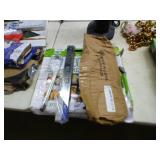 GRILL, HEAVY DUTY TENT STAKES, DRAWER SLIDES