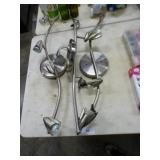 3 BATHROOM LIGHT FIXTURES