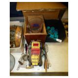 ASSORTED COLLECTIBLES, BEER PITCHER,MORE