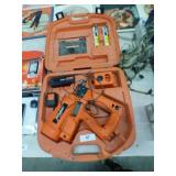 PASLODE CORDLESS FINISH NAILER NAIL GUN SET