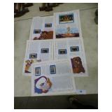 BEAUTY & THE BEAST US POSTAL STAMP COLLECTOR SET