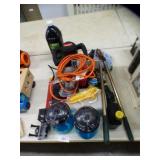 BUFFER, OUTDOOR LIGHT, TOOLS, CORDS
