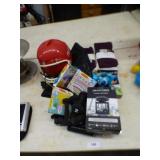 ASSORTED TOYS & WASH CLOTHES