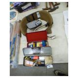 2 GUN CLEANING KITS, LIFTING BELT, TRUCK MIRROR
